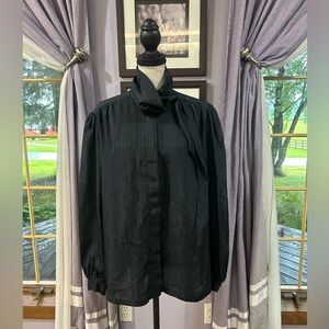 Vintage Gailord Paisley Button Down Blouse